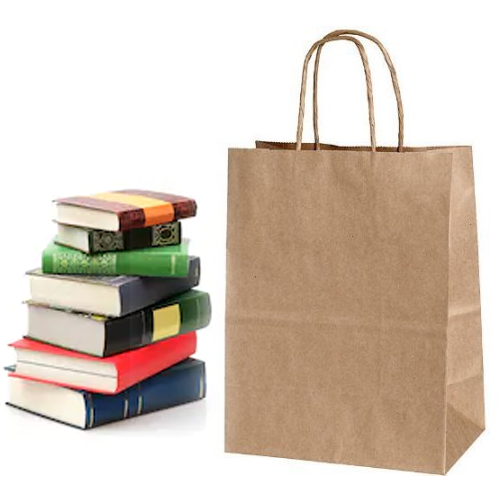 Books Paper Bags Books Paper Bags | 10x4x13 IN