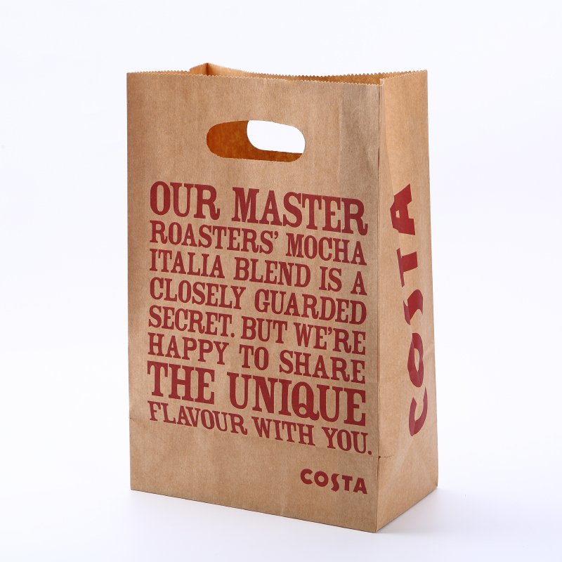 Coffee Bag D cut Coffee Takeaway Paper Bags