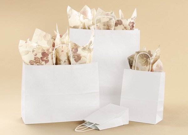White Paper Bags Home cars