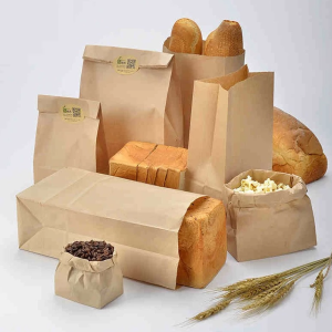 Bread Paper Bags Brown Carousels
